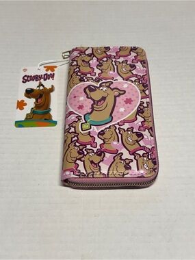 Scooby-Doo Pink  Zip Wallet NWT